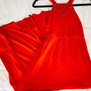 Ralph Lauren Orange Sundress